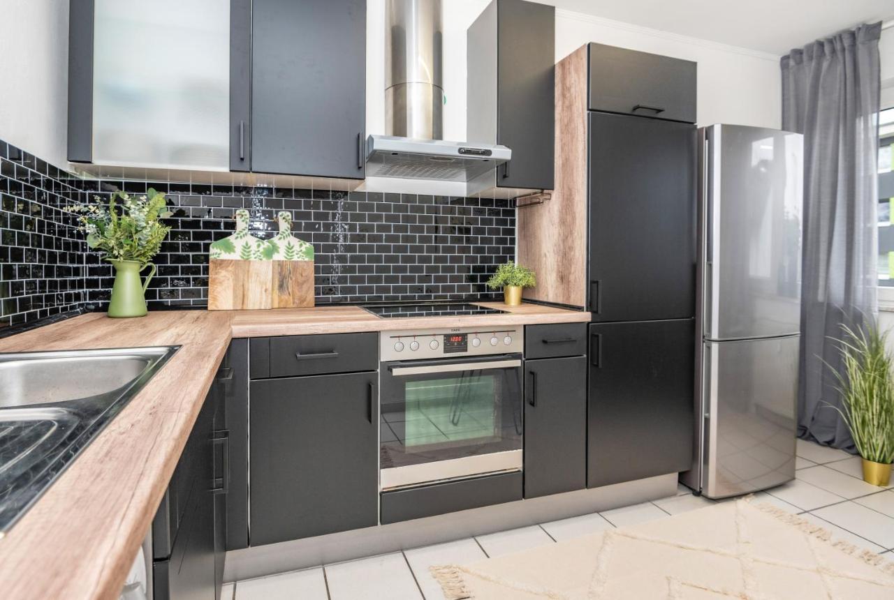 3-Zimmer-Wohnung Nahe Essen City, Bis 5 Personen, Smarttv, Wifi, Balkon Dış mekan fotoğraf